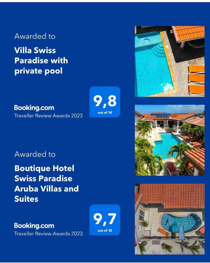 Villa Swiss Paradise With Private Pool Palm Beach Екстер'єр фото